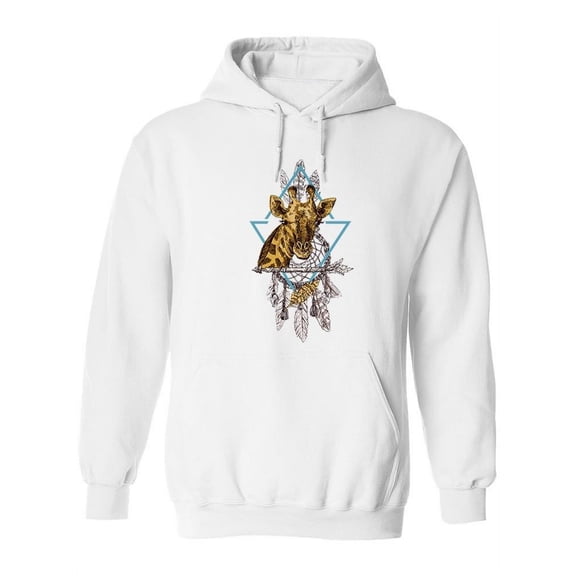Abstract Giraffe Design Hoodie Women -Image by Shutterstock, Female XX-Large