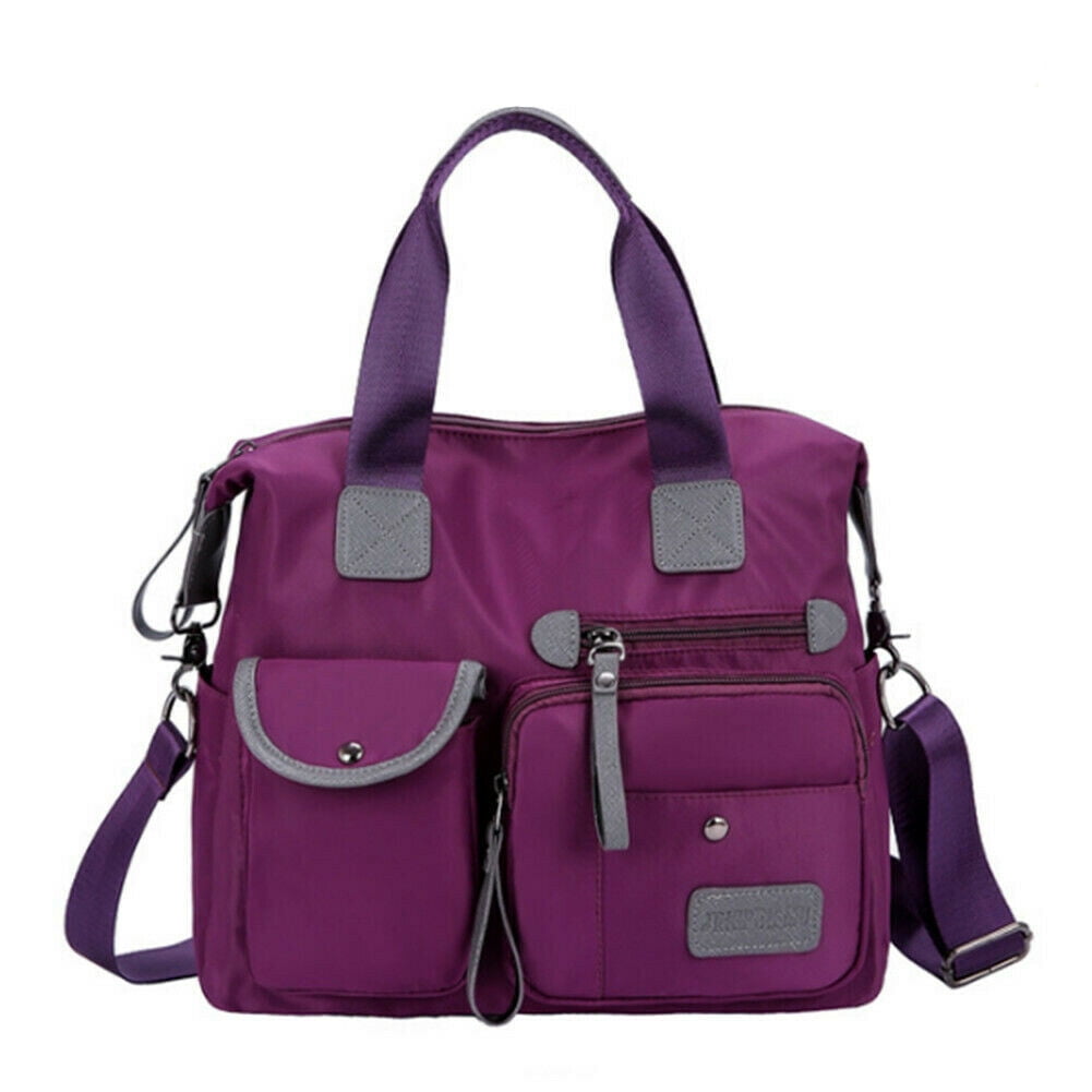 nine west small shoulder bag/purse purple... - Depop