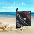 thumbnail image 6 of AKASO Beach Towel,Sand Free,Microfiber Fast Dry,Lightweight and Oversized 63" x 32",Idea for Pool,Swimming,Bath,Beach., 6 of 8
