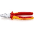 thumbnail image 1 of KNIPEX 02 06 200 SB Pinza universal para trabajos pesados aislados con fundas en dos componentes, según norma VDE cromado 200 mm, 1 of 1