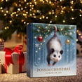 thumbnail image 6 of LmnLft Possum Christmas Advent Calendar, 24 Days Countdown Calendar of Joy with Cute Acrylic Opossum Ornaments, 2D Flat Pendant for Xmas Tree Decor, Festive Holiday Winter Decor for Animals Lover, 6 of 7