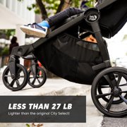 Baby Jogger City Select 2 Single-to-Double Modular Stroller, Radiant Slate