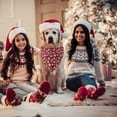 thumbnail image 5 of Collar de perro de Navidad con lazo, collares de Navidad para perros pequeños, medianos y grandes, 5 of 5