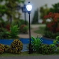 thumbnail image 3 of Matsuzay Modelo de lámpara de jardín, diseño de tren ferroviario, farola LED, materiales de arquitectura, luz de paisaje para Villa, jardín, Type3 NO3, 3 of 6
