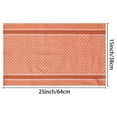 thumbnail image 2 of REGALWOVEN Paños de cocina de tejido waffle 6 piezas toallas de cocina de algodón naranja 15"x25", 2 of 5