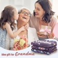 thumbnail image 2 of Gifts for Grandma on Christmas, Grandma Gifts from Grandkids on Mothers Day - Grandma Blanket Gifts 60” x 50” - Birthday Gifts for Grandma Nana from Granddaughter Grandson, 2 of 6