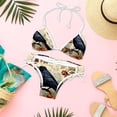 thumbnail image 6 of Crow Women's Bikini Set with Detachable Sponge and Adjustable Strap, Two-Pack, Ideal for Swimming Suit Beach Vacation!, 6 of 6