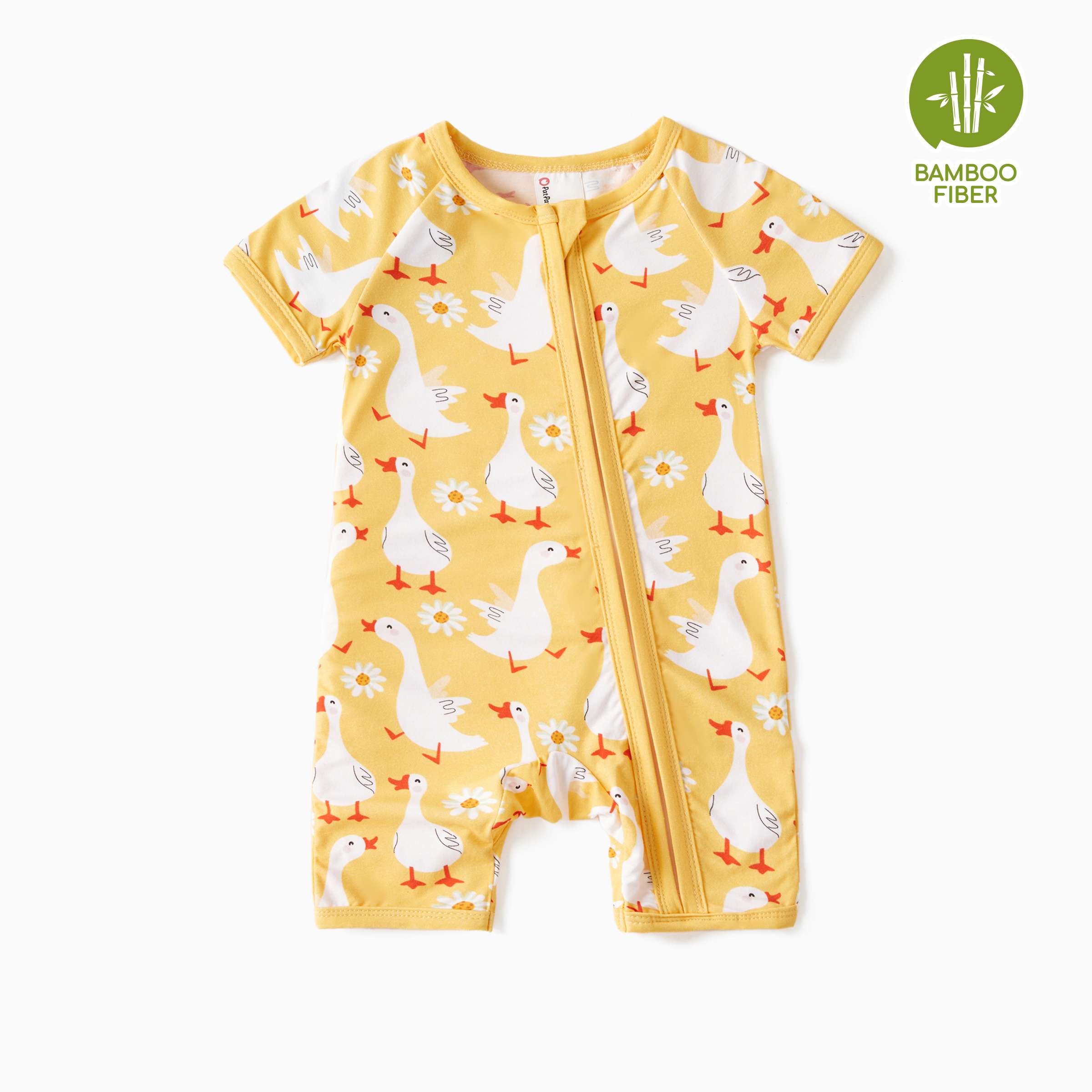 PatPat Bamboo Baby Rompers, 2-Pack photo 4