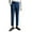 Blue, variant on Brondbend Men's Big and Tall Dress Pants Straight Pants for Men Expandable High Waist Zipper Trousers with Pocket Solid Fashion Flat Front Trousers Classic Fit Date Night Suit Pants