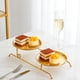 thumbnail image 5 of Plato de exhibición de postres Plato de aperitivos de frutas Soporte nórdico para pasteles Elegante soporte para pasteles 14 centímetros, 5 of 7