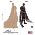 thumbnail image 5 of Cardboard People Falcon Life Size Cardboard Cutout Standup - Marvels The Falcon and The Winter Soldier, 5 of 5