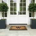 thumbnail image 6 of A1 Home Collections Natural Coir & Rubber Door Mat, Long-Lasting Entrance Doormats for Front Door, Thick & Non-Slip Durable Outdoor Entry Mat 24" x 39", 6 of 7
