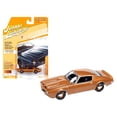 thumbnail image 4 of 1972 Pontiac Firebird Formula Anaconda Gold Metallic Limited Edition to 9454 pieces 1/64 Diecast Model Car by Johnny Lightning, 4 of 4