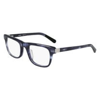 Shinola Modified Rectangle Eyeglasses SH15002 461 Blue Havana 51mm