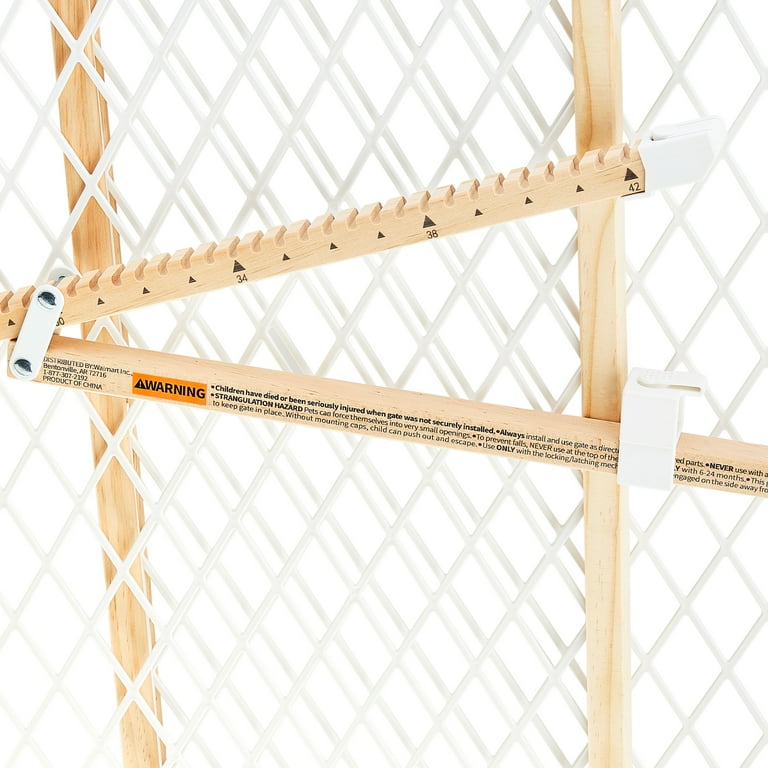 Parents Choice Baby Wooden Safety Doorway Gate for Aged 6 to 24 Months