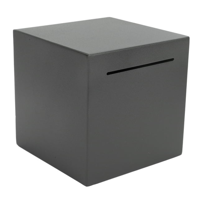 Hucha De Acero Inoxidable Inquebrantable Para Adultos, Caja De Ahorro De Dinero Resistente Y Conveniente Para Hogar O Negocio, Tamaño De Palma