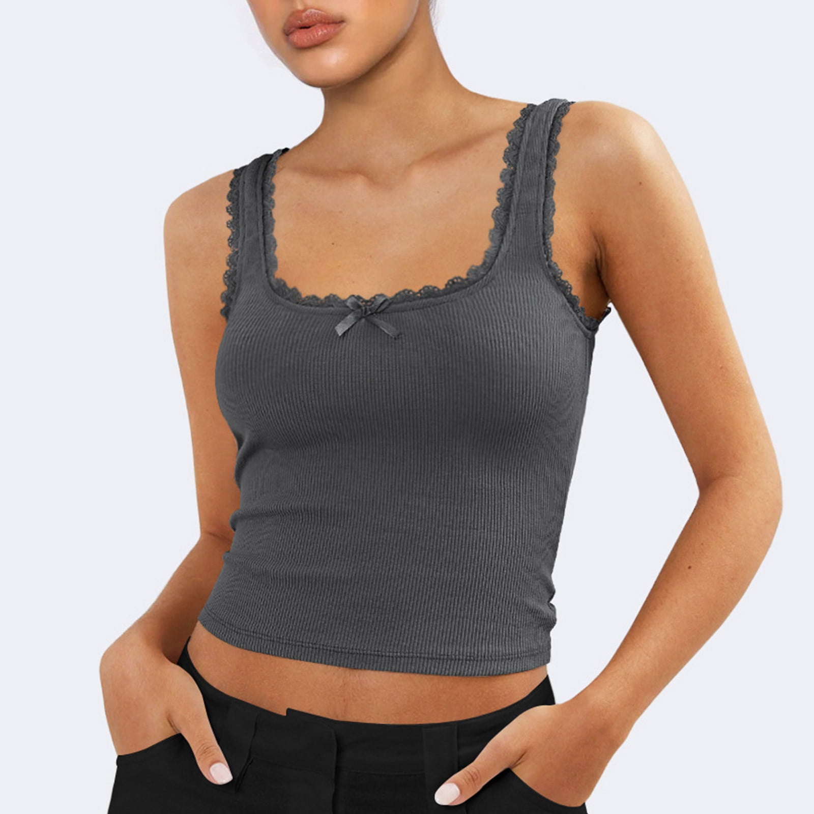 トップス LED RECHWE y2k TANK TOP 2526 トップス LED RECHWE y2k TANK TOP 2526 The Y2K Tank Green