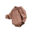 thumbnail image 2 of Qiylii Baby Romper, Cartoon Dinosaur Print Round Neck Long Sleeve Bodysuit, 2 of 7
