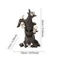 thumbnail image 3 of FeiFu Hallo-ween Tree Resin Crafts Figurines Spooky Gothic Decor for Holiday Ambiance Lifelike Design for Living Room Party Tabletop, 3 of 6