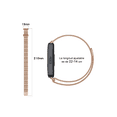 thumbnail image 4 of 2pzs Correa Magnética De Acero Inoxidable Para Huawei Band 8 Oro + oro rosa, 4 of 4
