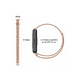 thumbnail image 4 of 2pzs Correa Magnética De Acero Inoxidable Para Huawei Band 8 Oro + oro rosa, 4 of 4