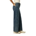 thumbnail image 3 of Levi Strauss Signature Women's and Women's Plus Heritage High-Rise Wide Leg Jean, Sizes 0-16, 3 of 7
