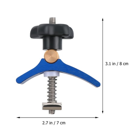 

1 Pc Track Hold Down Clamp Woodworking Fixing Clip T-track Clamp for Woodworking