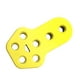 thumbnail image 5 of 1 buje de suspensión de tubo, pieza de modificación de 7 orificios, amortiguador de goma de 11mm de diámetro interior amarillo Zulema Buje colgante de escape, 5 of 8