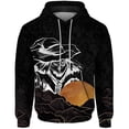 thumbnail image 2 of Sudadera con capucha de otoño para hombre Sudadera con capucha holgada e informal Novedad en sudaderas y sudaderas Sudadera con capucha de estilo urbano Harajuku para hombre, 2 of 4