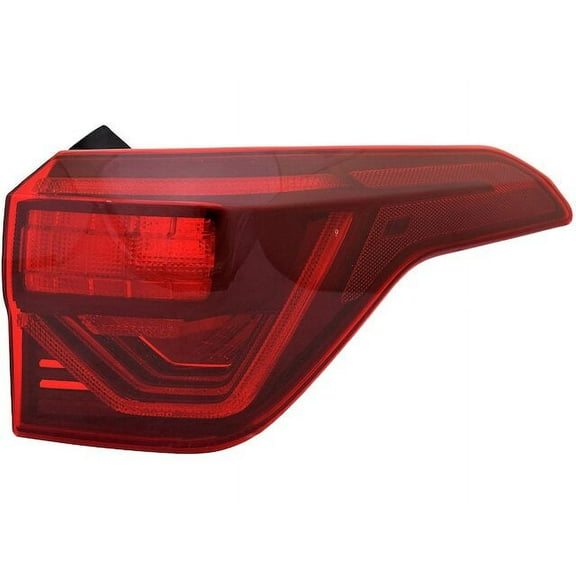 Right Outer Tail Light Assembly - Compatible with 2021 - 2023 Kia Seltos Sport Utility 2022
