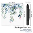 thumbnail image 2 of Floral Style Large Rubber Table Pad 31.5x31.5 Inch Mahjong Game Mat Anti-Skid Bottom Reduces Tile Noise for Game Room & Card Playing, 2 of 7