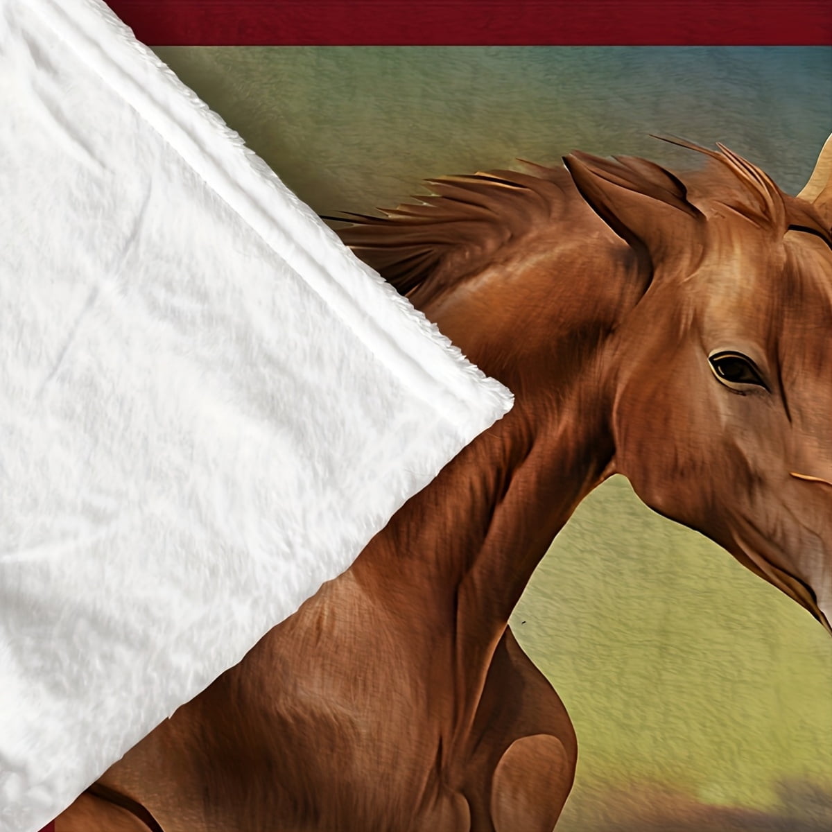 Horse Blanket Horse Gift Blanket for Girls Horse Gift Blanket for Women Gifts for Horse Lovers Super Soft And Comfortable Horse Themed Gift Blanket