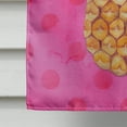 thumbnail image 4 of Carolines Treasures BB8194CHF Pineapple Pink Polkadot Flag Canvas House Size  Large multicolor, 4 of 4