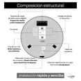 thumbnail image 5 of Espejo Circular de Pared Mangatta, 100 cm LED Cálida Sin Marco, 5 of 5