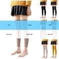 thumbnail image 3 of AUNVITO Women's Fleece Leg Warmers Thick Thermal Over-The-Knee Socks for Winter Casual Outfit, 3 of 8
