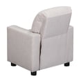 thumbnail image 2 of Olive & Opie Oakley Kids/Toddler Recliner Chair - Push Back Lounge Sofa for Boys & Girls Age 3+, Greige, 2 of 8