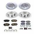 thumbnail image 3 of PowerStop Front and Rear Z23 Evolution Sport Carbon-Fiber Ceramic Brake Pad and Drilled & Slotted Rotor Kit Fits: HYUNDAI Select Models K8508, 3 of 10