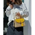 thumbnail image 3 of Kukuzhu Crossbody Bag Women Straw Purse Fashion Shoulder Tote Bag Handbags Bucket Bag Summer 2023, 3 of 7
