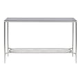 thumbnail image 3 of ACME Adelrik Sofa Table in Glass and Chrome, 3 of 5