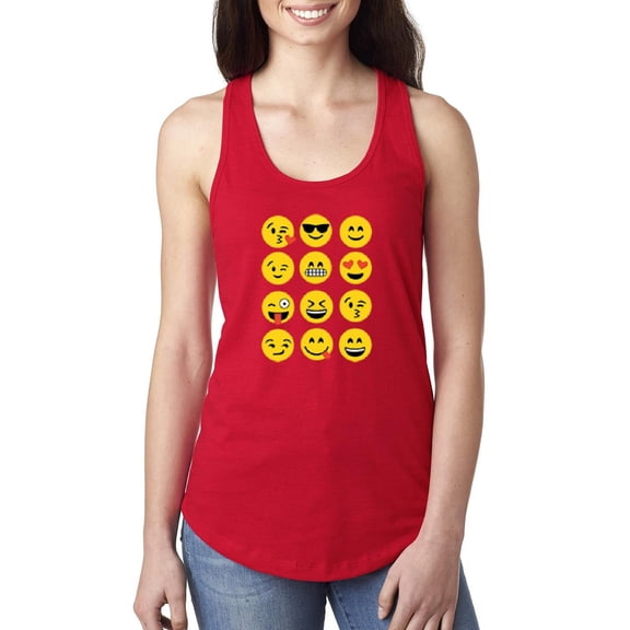 Normal is Boring - Women's Racerback Tank Top, up to Women Size 2XL - Emoji Group