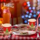 thumbnail image 5 of Christmas Party Decorations Disposable Dinner Plates Cartoons Santa Claus Plates Paper Cup Set Party Cutlery, 5 of 8