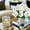 White, variant on ZOELNIC 6 Bundles Artificial Fake Pansies Outdoors Flowers UV Resistant Silk Pansy Plastic Faux Plants for Home Outside Garden Window Box Farmhouse Planters Front Door Porch Patio Decor, Purple
