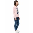 thumbnail image 3 of Wonder Nation Girls Graphic Yale Bulldog Tee with Long Sleeves, Sizes 4–18, 3 of 9
