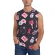 thumbnail image 1 of Fotbe Breast Cancer Awareness1 Men's Camiseta sin Mangas Estampada para Hombres, Playera Casual para Gimnasio, Entrenamiento, Playa-Large, 1 of 7