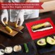 thumbnail image 5 of 3 piezas de tapete para enrollar sushi de cocina Kit antiadherente para hacer sushi Máquina para enrollar sushi de plástico japonés AGX, 5 of 5