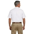 thumbnail image 2 of Harriton Men's Short-Sleeve Oxford with Stain-Release, 2 of 4