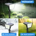 thumbnail image 5 of SZRSTH Solar Lights Outdoor, 6 Pack Waterproof LED Lights for Outdoor Decor Yard Garden Landscape Pathway, 5 of 7