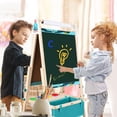 thumbnail image 4 of JOYOOSS Kids Double-Sided Wooden Art Easel with 98+ Accessories, 4 of 7