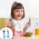 thumbnail image 4 of Juego de cubiertos para niños pequeños, cuchara y tenedor sin BPA, cubiertos para niños con mango de silicona, 4 of 5