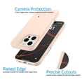 thumbnail image 4 of Apple iPhone 16 Pro Shockproof Silicone Case, Rugged Soft Gel Rubber Cover, Ultra Slim Anti-Scratch Design with Microfiber Lining, Protective Phone Case for iPhone 16 Pro-Pink, 4 of 7